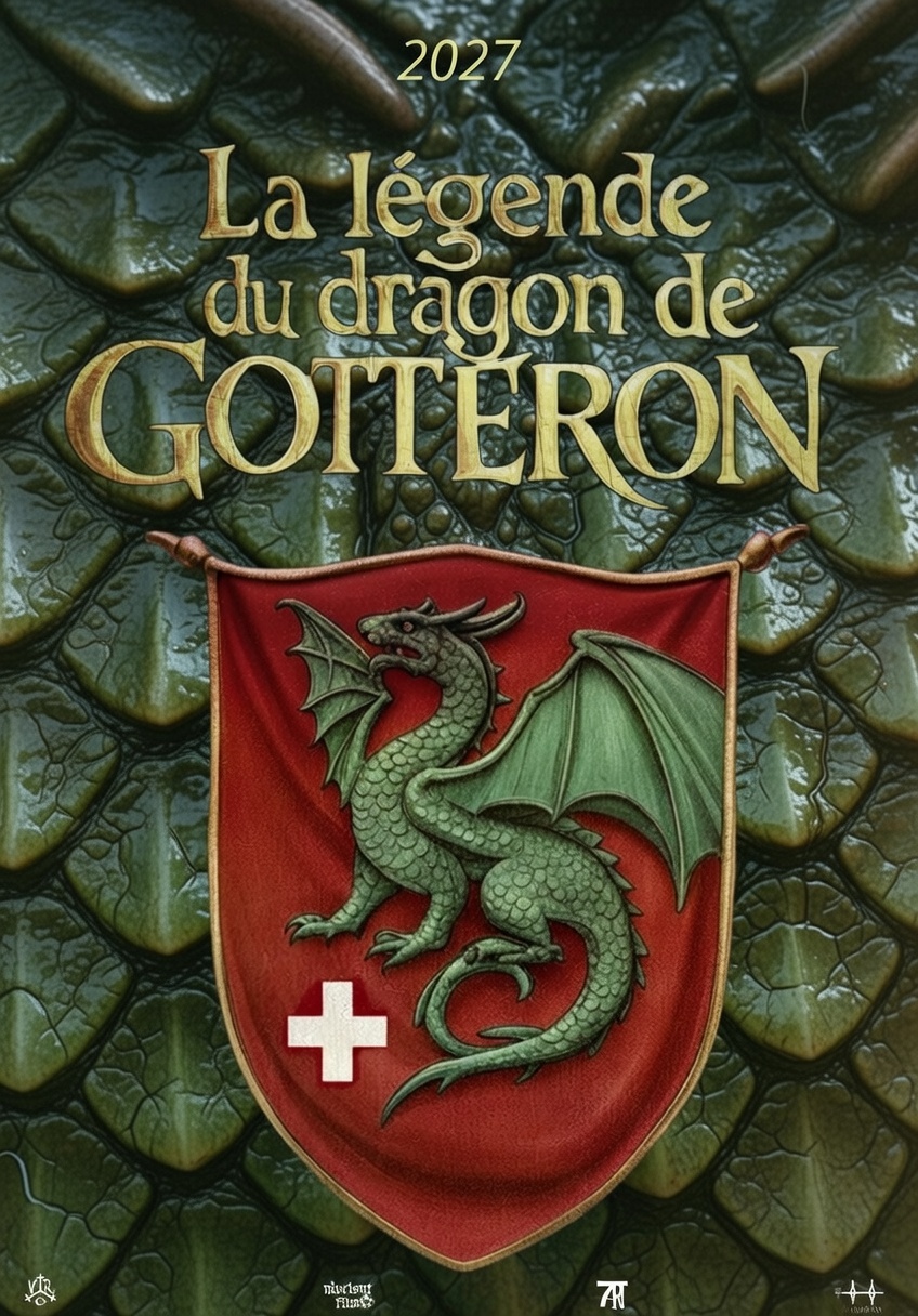 Affiche &mdash; La L&eacute;gende du Dragon de Gott&eacute;ron