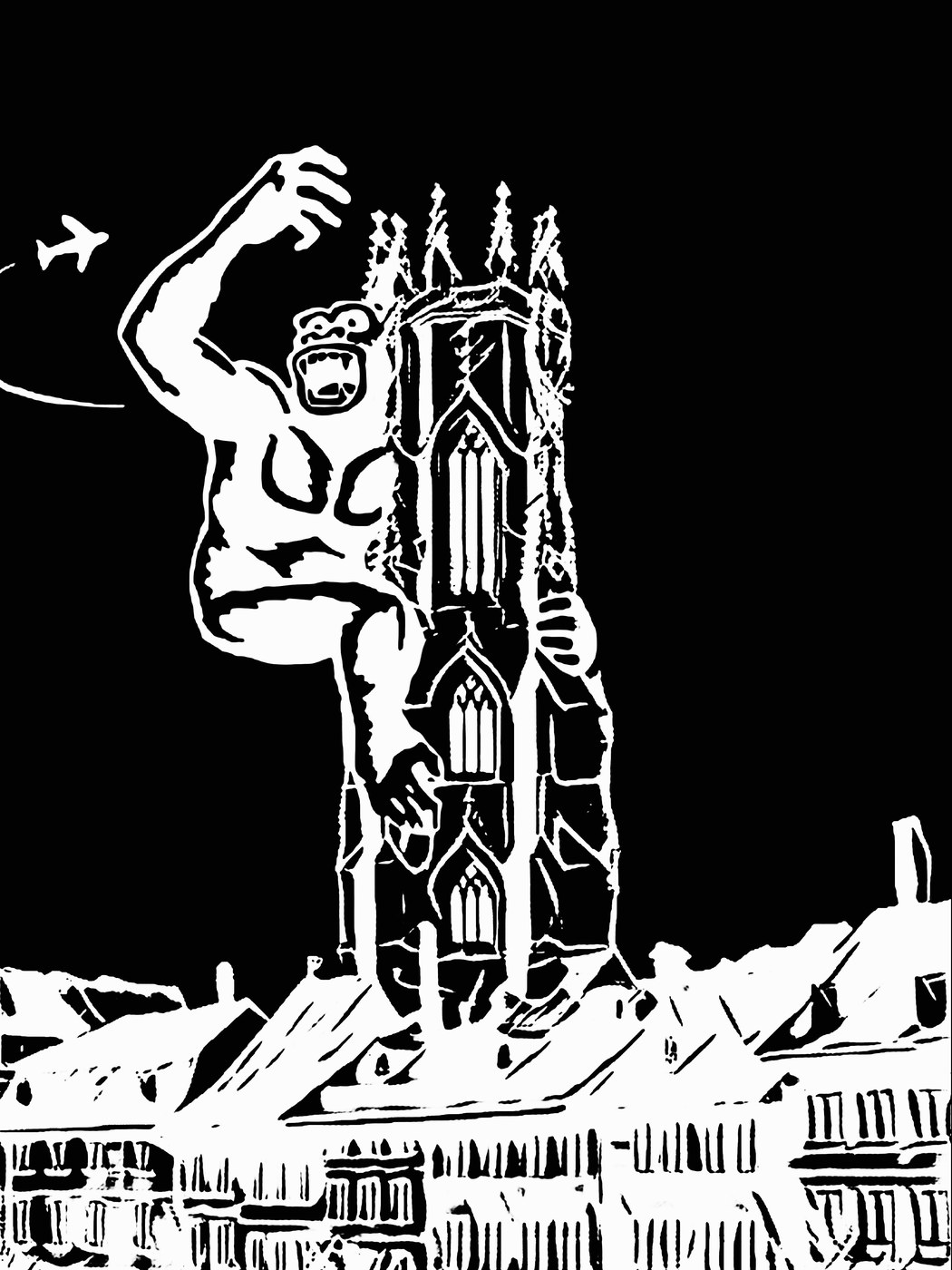 King Kong sur le Clocher